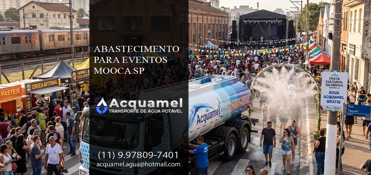 Abastecimento para Eventos Mooca SP