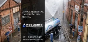Chuva Artificial Caminhão Pipa Mooca