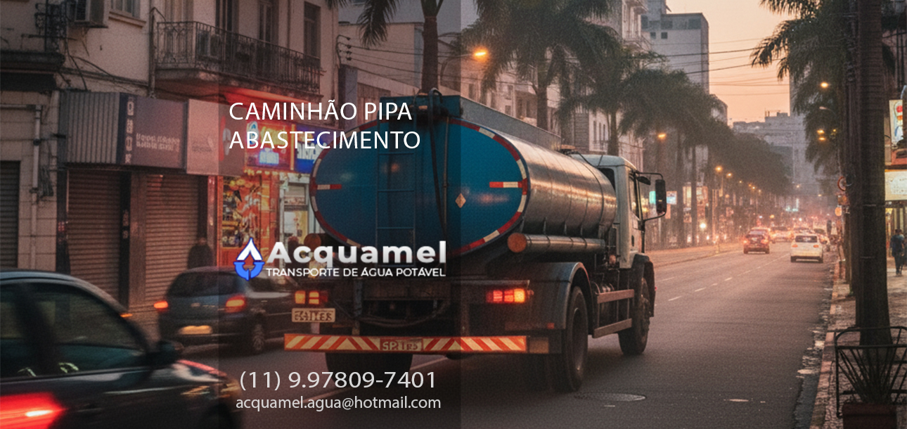 Caminhão Pipa para Abastecimento