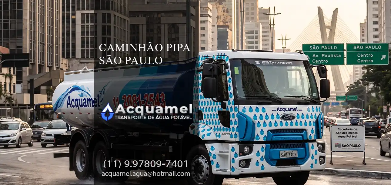 Caminhão Pipa São Paulo Acquamel