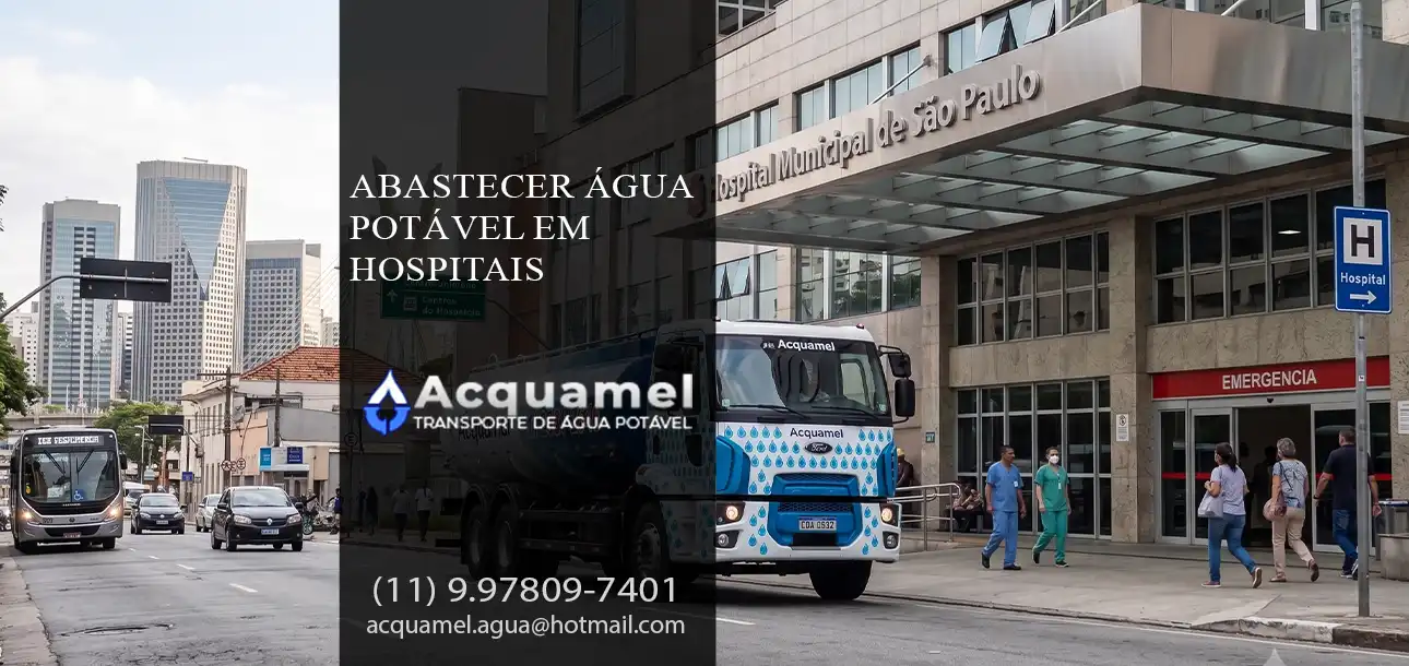 Abastecer Água Potável em Hospitais