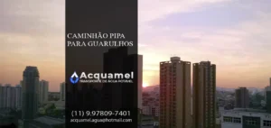 Caminhão pipa para Guarulhos