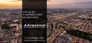 Locação Caminhão Pipa Guarulhos