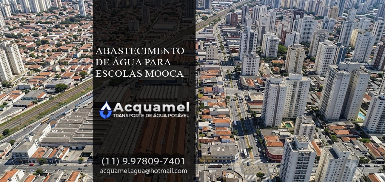 Abastecimento de Água para Escolas Mooca