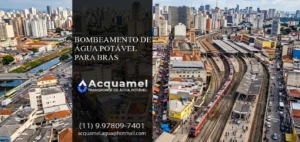 Bombeamento de Água Potável para Brás